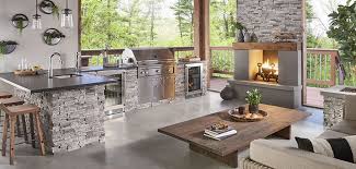 Custom outdoor kitchen cabinets made in america! Outdoor Kitchens Cooking Penn Stone