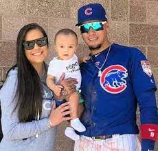 Javy baez (thumb) and joc pederson (back) were not in monday's starting. Javy Baez With His Wife And El Mago Chicago Sports Hq Facebook