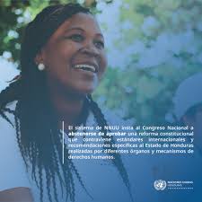 📢COMUNICADO: El sistema de la #ONUHonduras, expresa su preocupación por el  proyecto de reforma presentado el 11 de enero de 2021 ante el pleno del  Congreso Nacional, encaminado a incorporar la prohibición