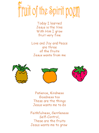 Children Ministry Fruit Of The Spirit Sunday School Bible For Kids