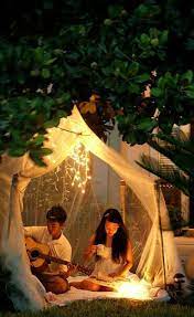 10 Stay At Home Summer Camp Ideas Tinyme Blog Backyard Camping Backyard Lighting Diy Outdoor
