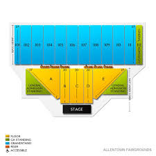 allentown fairgrounds 2019 seating chart