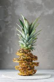 Fresh Sliced Pineapple Fruit Photography Pineapple Photography Fruits Photos