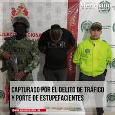 Capturado por el delito de tráfico y porte de estupefacientes - Meridiano  Regional