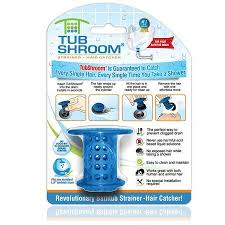 You could run out and buy a bottle most of the clogs in your bathroom sink or bathtub don't require the mess of a full length plumbing. Tubshroom Revolutionary Hair Catcher Drain Protector For Tub Drains No More Clogs Blue Walmart Com Bathtub Drain Clogged Drain Shower Drain