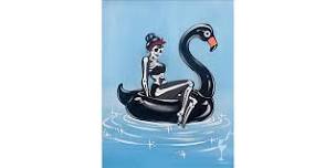 Halloween Swan - Paint and Sip in Houston | Classpop!™