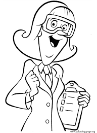 Therapeutic effects of coloring pages. Scientist Coloring Pages Coloring Home