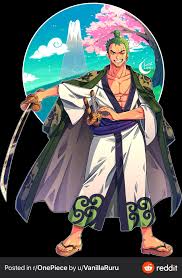 Wano Kuni Zoro Fan Art Roronoa Zoro Zoro