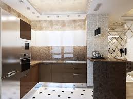 Ultra modern and bright kitchen design with dark blue and red color scheme 3. Elegant And Luxurious Modern Kitchen Interior Design Stock Image Image Of Furniture Beige 87303017