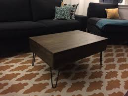 Find a variety of stylish sofa tables that provide chic storage options. Diy Coffee Table West Elm Knock Off Mel Makes A Mess