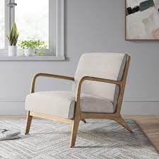Esters Wood Armchair Project 62 Wood Arm Chair Arm Chairs Living Room Natural Living Room Furniture