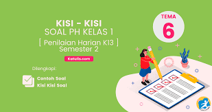 From lh4.googleusercontent.com sebagian soal yang dibahas di video ini : Kisi Kisi Soal Ph Kelas 1 Tema 6 K13 Revisi Terbaru Katulis