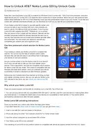 Permanent unlocking of nokia lumia 520 is possible using an unlock code. Mobisource Net How To Unlock Att Nokia Lumia 520 By Unlock Code