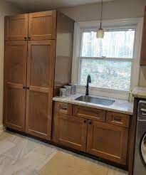At nuform cabinetry we bring you a beautiful and classy range of ready to assemble kitchen cabinets to choose from.we. New Laundry Room Cabinets By Countryside Maple Fawn Full Overlay Shaker Style Large Utility Cabinets With Bathroom Flooring Maple Bathroom Vanity Cabinet