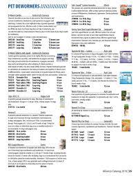If all worming medications are tested and effective, rest assured that it won't do any harm to your pet. Animal Health Products By Bwi Companies Inc Issuu