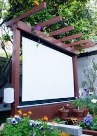 Will the schwartz be with you? Show Thyme How To Build An Outdoor Theater In Your Garden The Horticult Backyard Design Backyard Diy Backyard