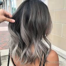 Awesome Short Hair On Twitter Grey Ombre Hair Gorgeous Gray Hair Hair Styles