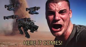 I had a second chance deployment in Battle Royale drop me directly onto a  UAV drone.🤣😂🤣