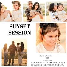 Last minute sunset sessions available for tomorrow, Monday, and Tuesday !