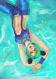 @jjbascreenshots , @jjbamanga (this acc is my main). Sayrenka S Art Stone Ocean