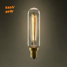 Warm Yellow Light T20 220v E14 40w Edison Bulb Beautifulhalo Com