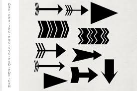 These svg images were created by modifying the images of pixabay. Arrow Shapes And Templates Set Two Graphic By Becky W Creations Creative Fabrica