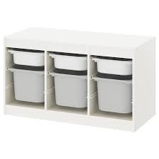 Trofast Aufbewahrung Mit Boxen Weiss Grau Ikea Schweiz Ikea Aufbewahrung Trofast Regal Aufbewahrung