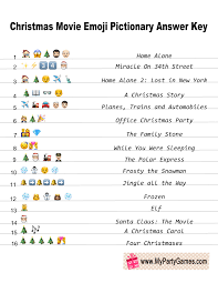 O' come all ye faithful. Free Printable Christmas Movie Emoji Pictionary Quiz