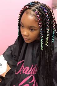 Black And Rainbow Jumbo Box Braids Pin On Black Girls Hairstyles