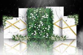 White Wedding Pre Function Area Renderings Dekoracii Vozdushnye Shary Banner