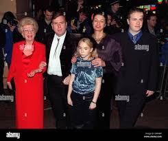 Pa News Photo 22 10 98 Actor Timothy Spall 2nd Left Arrives At The Celebrity Gala Premiere Of The Film Still Crazy At The Warner Village West End Cinema Leicester Square London With Son