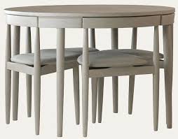 scandinavian round table & chairs