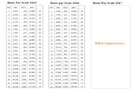 13 Comprehensive Government Pay Scale