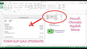 Dalam slip gaji, tertera informasi seperti gaji pokok, uang makan , uang transport, dan bonus (jika ada). Cara Membuat Format Dan Contoh Slip Gaji Karyawan