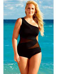 One Piece Swimsuits For Plus Size Women One Piece Swimwear Sonsi Plus Size Swimsuits Fashion Plus Size One Piece Swimsuit