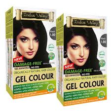 Top 5 healthy gels with great hold!! Buy Indus Valley Herbal Natural Damage Free Gel Colour For Hair Black 1 0 Pack Of 2 Online At Low Prices In India Amazon In