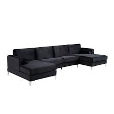 Check out our upholstered couch selection for the very best in unique or custom, handmade pieces from our there are 297 upholstered couch for sale on etsy, and they cost au$217.63 on average. Brayden Studio Sectional Sofa With Two Pillows U Shape Upholstered Couch With Modern Elegant Velvet For Living Room Apartment Wayfair