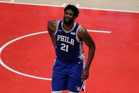 Joel hans embiid was born in yaounde, cameroon, to christine and thomas embiid. Embiid Came Down Hard On His Backside After Having A Driving Layup Blocked