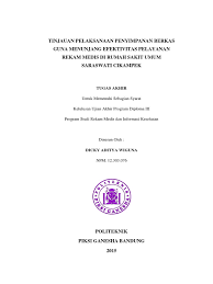 Jurnal nasional tentang skripsi rekam medis. Contoh Skripsi Rekam Medis Contoh Soal Dan Materi Pelajaran 8