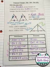 An abbreviation for corresponding parts of congruent triangles are congruent, which can be used as a justification in a proof after two triangles are proven congruent. Proving Triangles Congruent Worksheet Congruent Triangles 5 Methods For Proving Congruent Teaching Geometry Geometry Proofs Geometry Worksheets