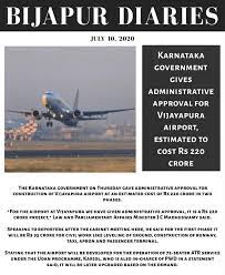 Home secretary ajay bhalla, director ib arvind kumar and senior crpf officers attended the meeting. Bijapurdiaries For The Airport At Vijayapura We Have Facebook