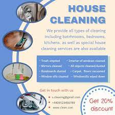 Cleaning Service Ad Sample House Cleaning Services Cleaning Service Flyer Cleaning Service