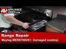 Maytag Stove Repair Damaged Cooktop