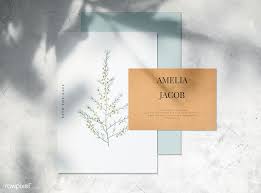 Save The Date Wedding Invitation Card Mockup Free Image By Rawpixel C Wedding Invitation Cards Elegant Wedding Invitation Card Wedding Invitation Card Design