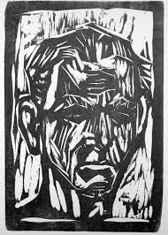 Otto Dix German 1891 1969 Self Portrait Portraits Expressionist Art Woodcuts Prints Art