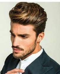 Pin By Elizabeth Hair Designs On Men Clean And Polish Men Hair Highlights Groom Hair Styles Mens Hair Colour