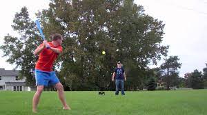 Just put your index and middle fingers together and then place the middle finger alongside the blitzball seam. Reviews Blitzball The Ultimate Backyard Baseball