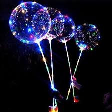 Led Light Up Bobo Balloon Light Up Balloons Glow Stick Party Led Balloons