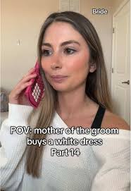 Mother of the Groom Buys White Dress Reaction
