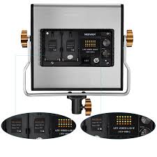 Neewer 480 Led Video Light And Stand Lighting Kit Dimmable Bi Color Led Panel With U Bracket 3200 5600k Cri 96 And 3 6 5 Feet Metal Light Stand For Photo Studio Portrait Youtube Video Photography